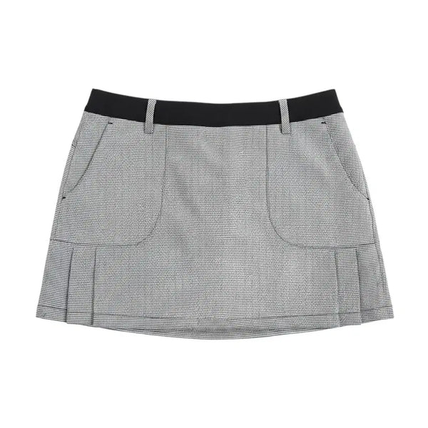 [BUNJANG] JDX Nylon Check Golf Skirt 37-95 / 여성70/ JDX 나일론 체크 골프스커트 37-95