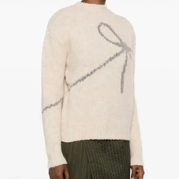 [BUNJANG] Paloma Wool Tana Ribbon Knit Beige / 팔로마울 tana 리본 니트