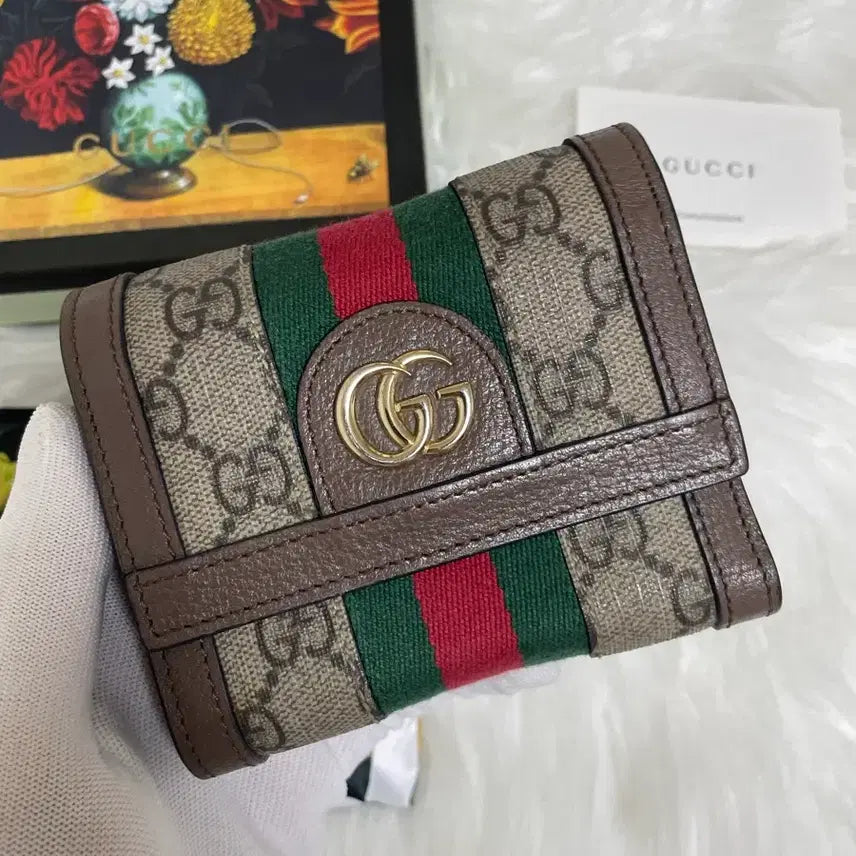 [BUNJANG] Gucci Ophidia Flap Medium Wallet / [새상품급/정품] 구찌 오피디아 플랩 중지갑