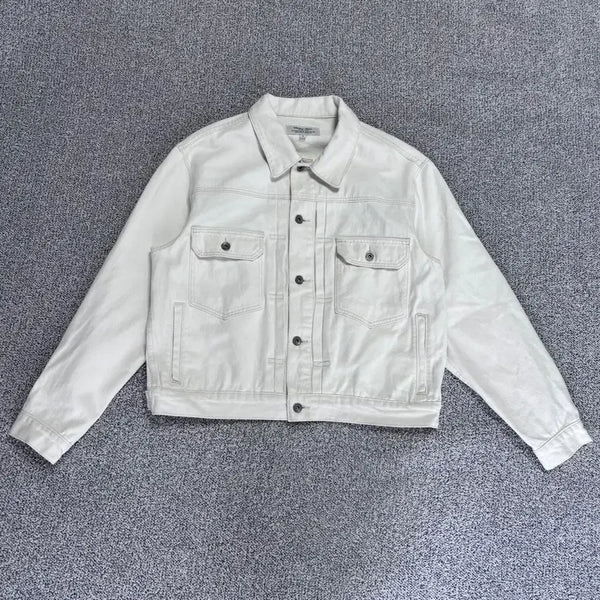 [BUNJANG] Uniform Bridge Classic Denim Trucker Jacket / L 유니폼브릿지 클래식 데님 트러커 자켓 0827