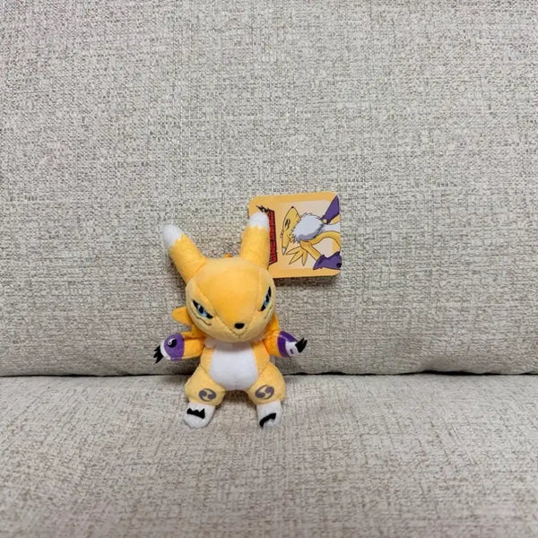 [BUNJANG] Digimon Authentic Renamon Keyring Plush / 정품 디지몬 레나몬 키링 인형