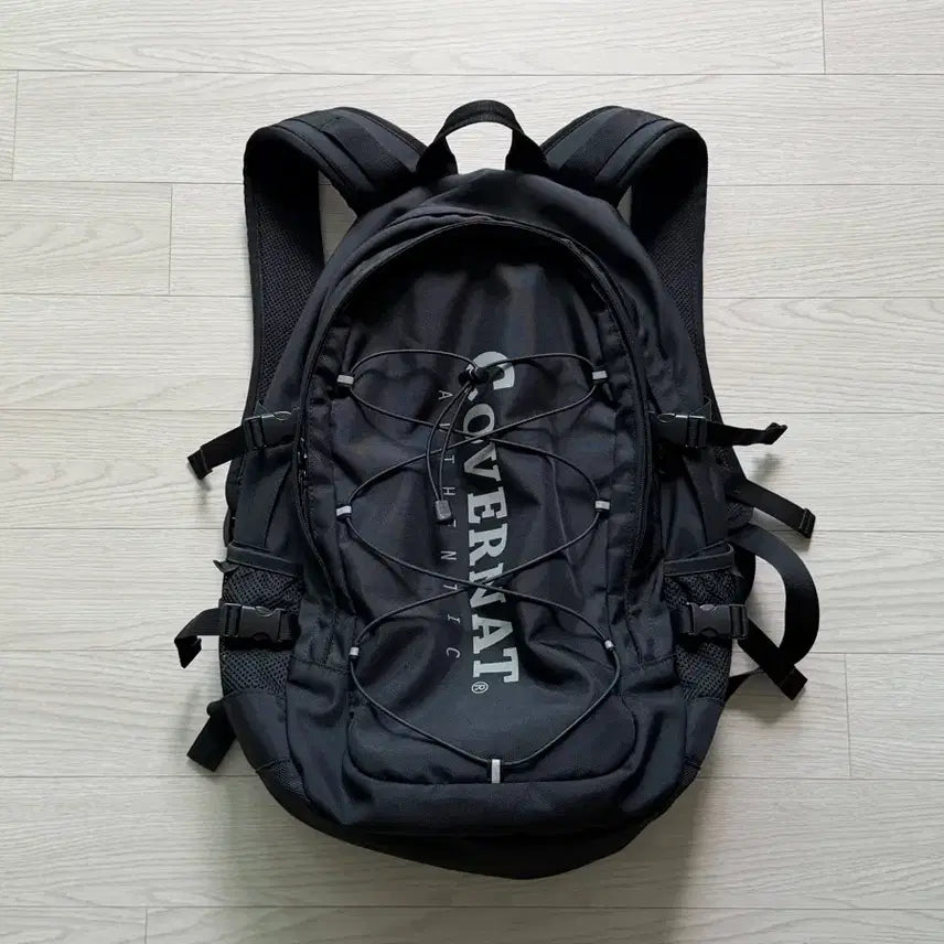 [BUNJANG] Covenant Authentic Logo Backpack 33L Black / 커버낫 어센틱 로고 백팩 33L 블랙