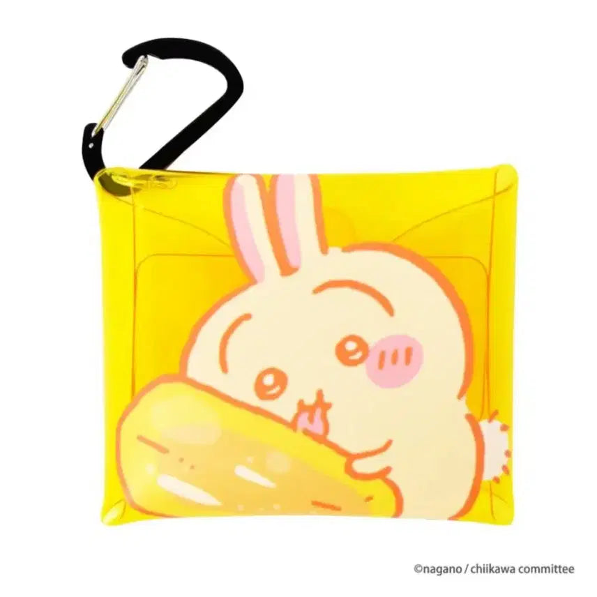 [BUNJANG] Chiikawa Usagi PVC Pouch Keychain / 택o 새상품) 치이카와 우사기 pvc 파우치 키링