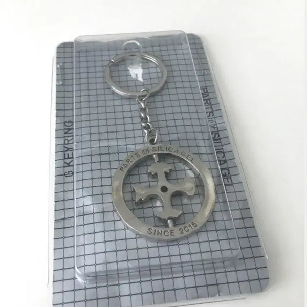 [BUNJANG] Silica Gel MD Metal Keyring / 실리카겔 Md 메탈 키링