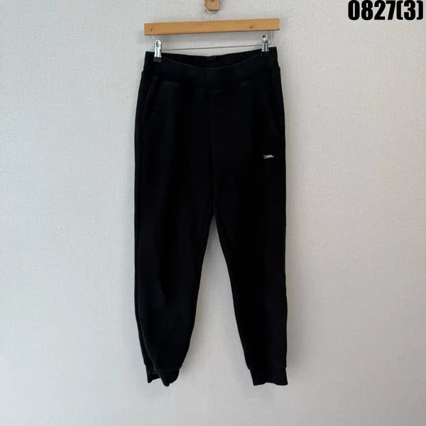 [BUNJANG] National Geographic Black Training Pants / 내셔널지오그래픽 트레이닝 바지 블랙 71