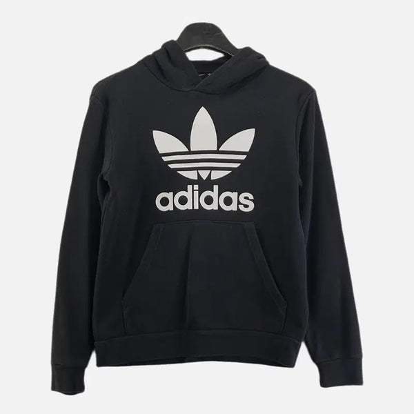 [BUNJANG] Adidas Black Women's S Hoodie / 아디다스 블랙 여자 S 후드티 O1921