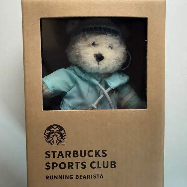 [BUNJANG] Starbucks Running Bearista Keychain / (미사용 최저가) 스타벅스 러닝 베어리스타 키체인