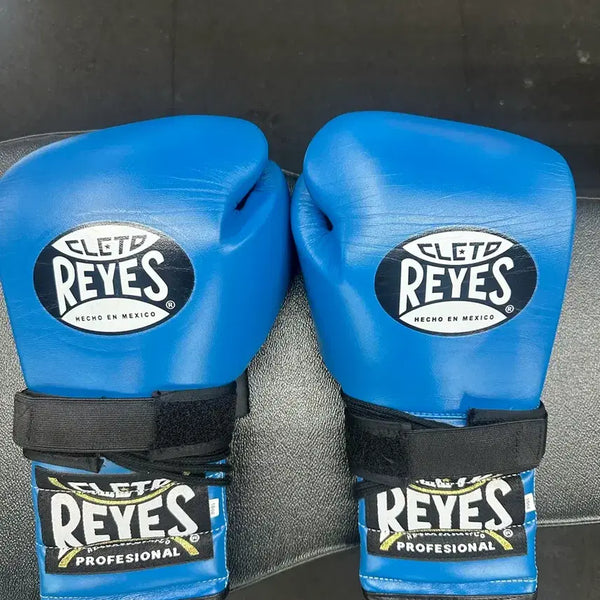 [BUNJANG] Cletos Reyes Boxing Gloves Electric Blue 16oz / 클레토 레예스 복싱 글러브 일렉트릭 블루 16온스