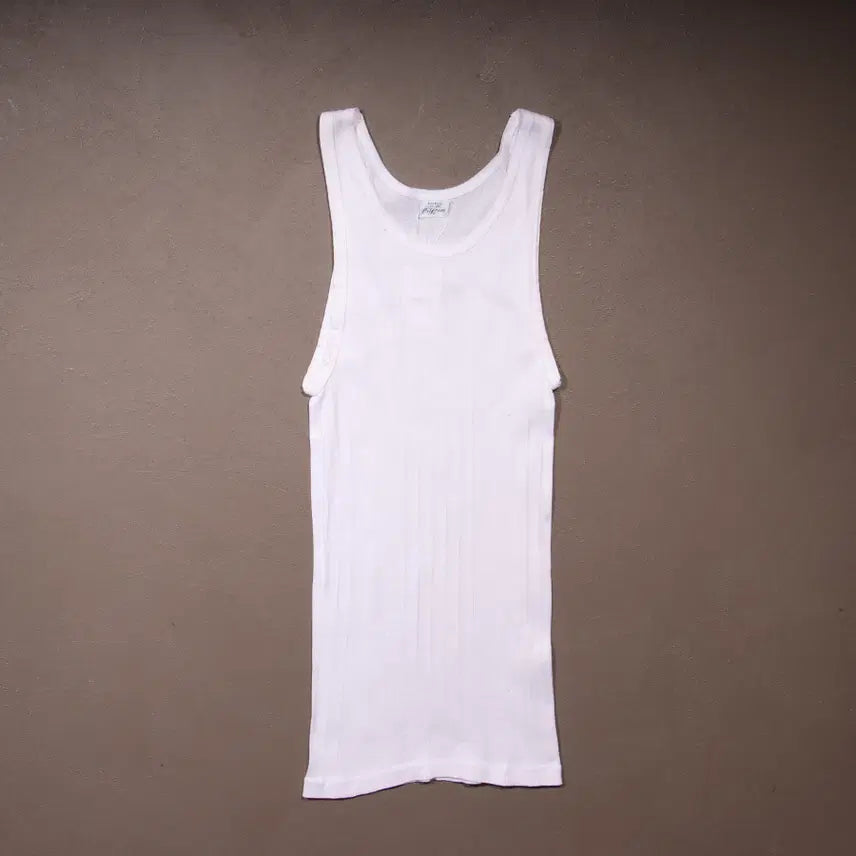 [BUNJANG] Japanese Vintage Ribbed Sleeveless Top / 일본빈티지 골지 롱 슬리브리스 탑 A1157