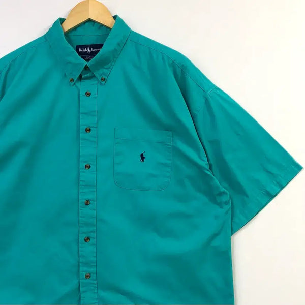 [BUNJANG] Polo Ralph Lauren Solid Shirt / Xxl 폴로 솔리드 셔츠