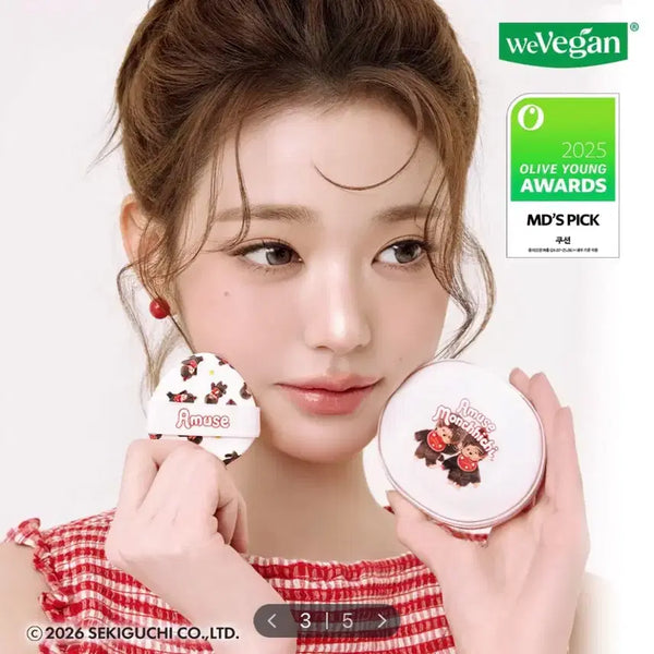 [BUNJANG] Amuse Ceramic Skin Perfector Cushion (Fair) / 어뮤즈 세라믹 스킨 퍼펙터 0.5 페어 본품