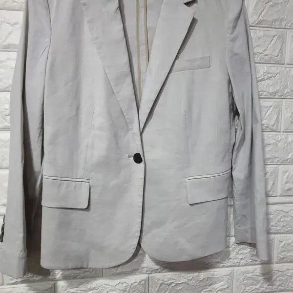 [BUNJANG] Theory Women's 23SS Linen Single Blazer Jacket / 띠어리 린넨 블레이저 자켓