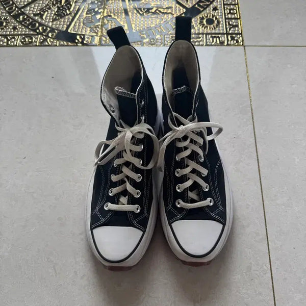[BUNJANG] Converse Run Star Hike Black Sneakers (275mm) / 컨버스 런스타하이크 블랙 275