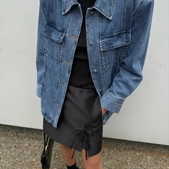 [BUNJANG] Dragon Blues Denim Jacket / 드래곤블루스 데님자켓/청자켓