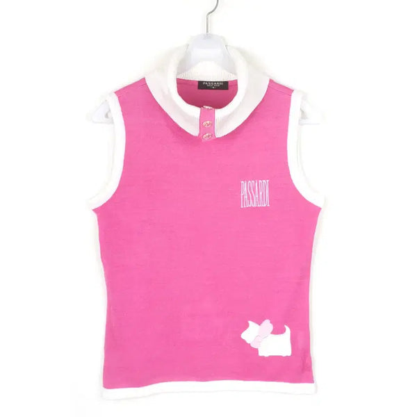 [BUNJANG] Pasaddi Women's Golf Vest Knit M / 파사디 니트 조기 여성M 골프 베스트 NG11858