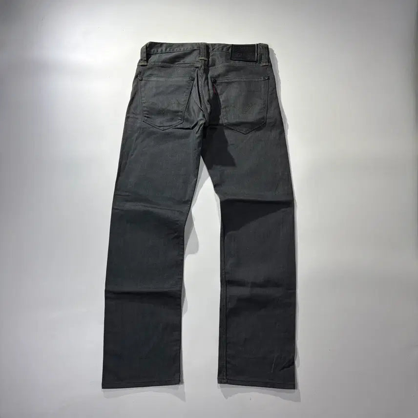 [BUNJANG] Levi's Gray Washed Straight Denim Pants / 리바이스 그레이 워싱 스트레이트 데님 팬츠