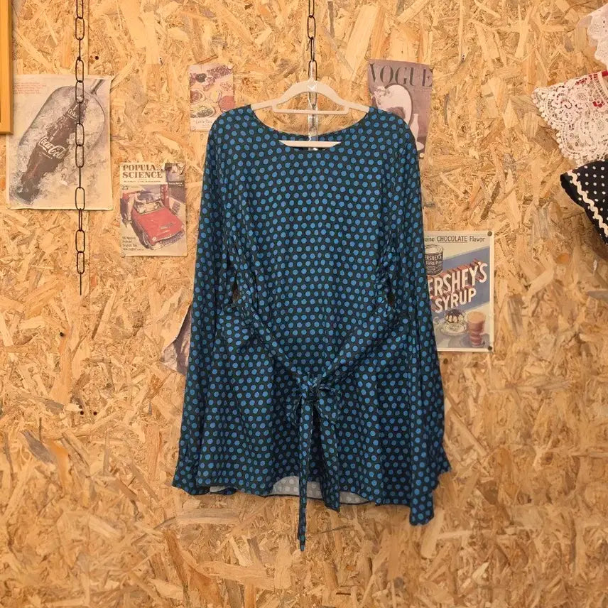 [BUNJANG] BEATRICE .b Dot Long Sleeve Dress XL / 베아트리체 비 도트 롱슬리브 원피스 XL