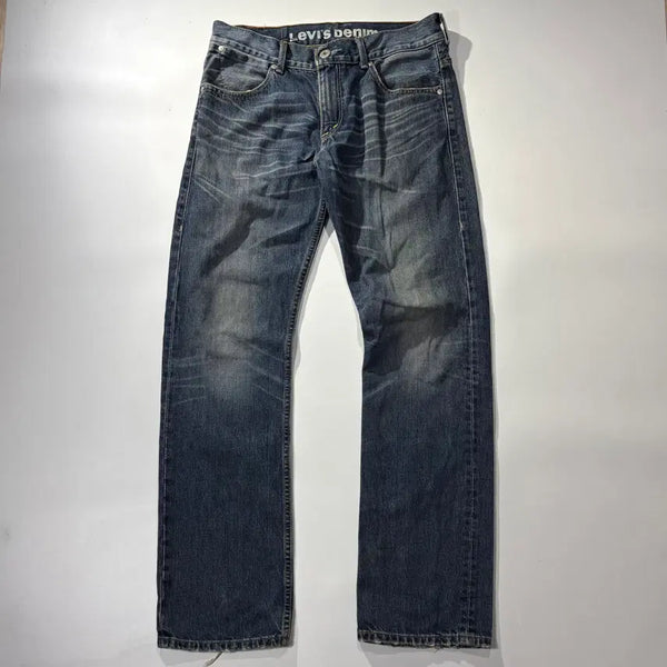 [BUNJANG] Levi's 523 Washed Straight Denim Pants / 리바이스 523 스트레이트 워싱 데님 팬츠