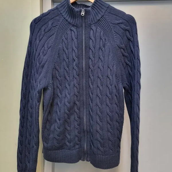 [BUNJANG] Brooks Brothers Knit Zip-Up Jacket L / 브룩스브라더스 니트 집업 100