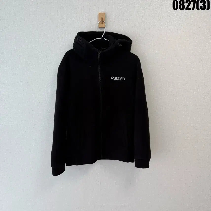 [BUNJANG] Discovery Expedition Fleece Zip-Up Black Size 95 / 디스커버리 플리스 집업 블랙 95