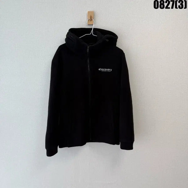 [BUNJANG] Discovery Expedition Fleece Zip-Up Black Size 95 / 디스커버리 플리스 집업 블랙 95