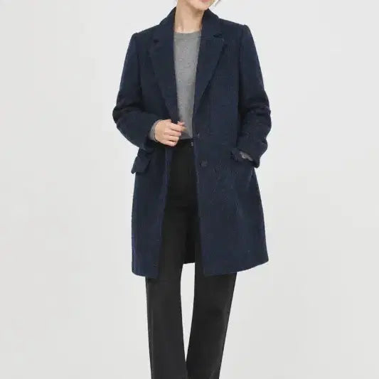 [BUNJANG] Isabel Marant Etoile Navy Women's Coat Size 36 / 이자벨마랑에뜨왈 네이비 여자 36사이즈 코트 O1928