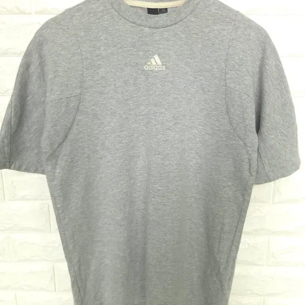 [BUNJANG] Adidas Short Sleeve T-Shirt Grey / 아디다스 반팔 티셔츠 회색