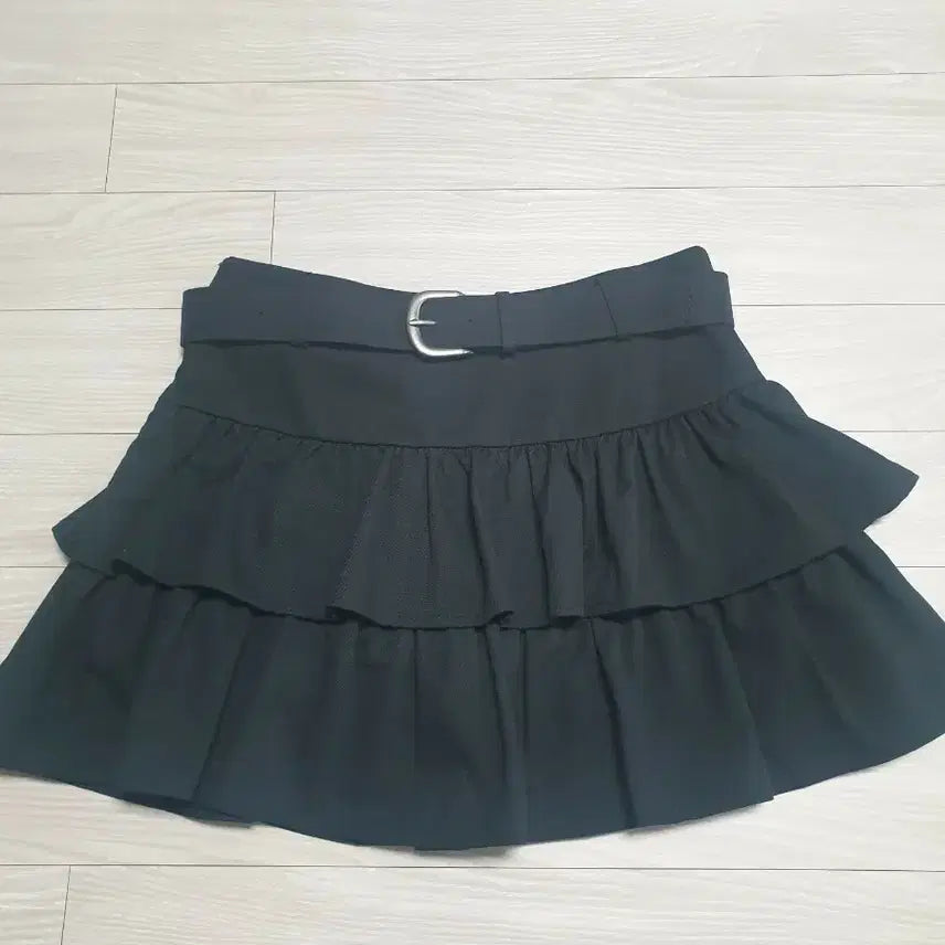 [BUNJANG] Viva Ruby Tiered Frill Skirt (Black) / (새상품)비바루비 티어프릴스커트