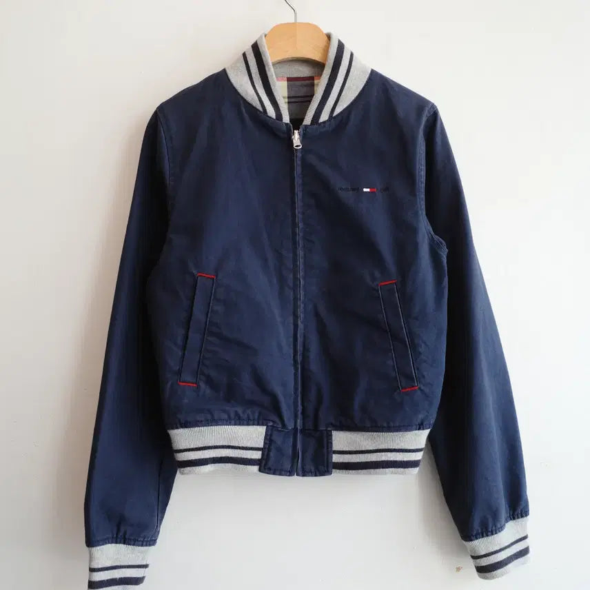 [BUNJANG] Tommy Hilfiger Reversible Blouson Jacket / TOMMY HILFIGER 타미힐피거 리버시블 블루종