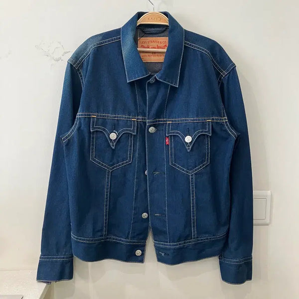 [BUNJANG] Levi's Type 1 Western Denim Jacket / 258 리바이스 타입1 웨스턴 데님 청자켓