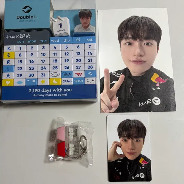 [BUNJANG] T1 Keria 6th Anniversary Full Set / T1 케리아 6주년 굿즈 풀세트
