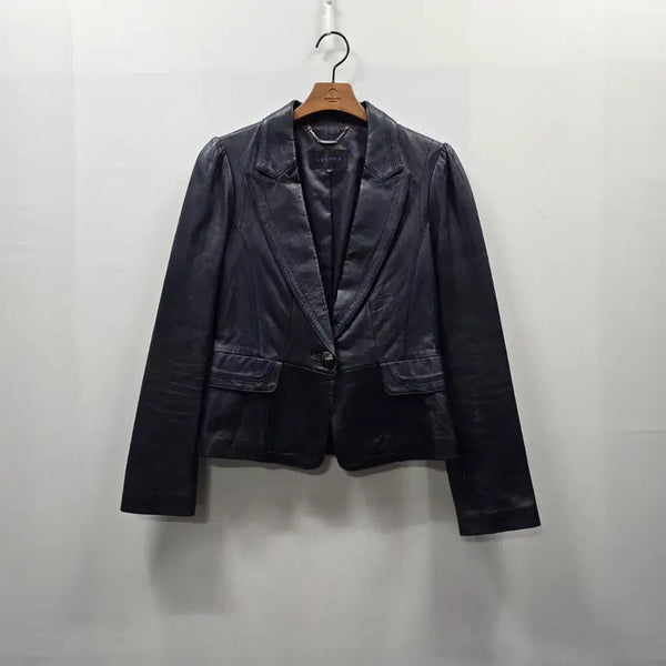 [BUNJANG] Join Us Leather Jacket Purple Tone Size 66 / 0919 조이너스 가죽 자켓 보라톤 66