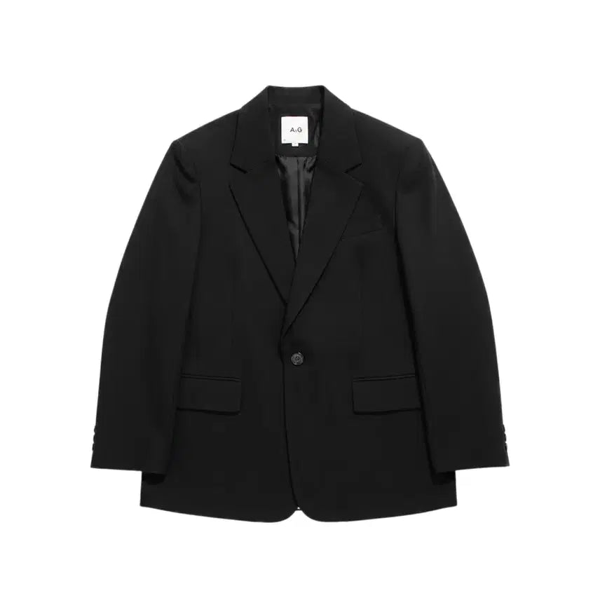 [BUNJANG] The Edge One-Button Jacket Blazer Women's Size 66 / 여성66/ 더엣지 원버튼 자켓 블레이저 37-107