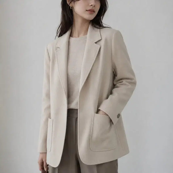 [BUNJANG] SYSTEM Women's Oversized Fit Jacket Size 55 / 시스템 여성 오버핏 자켓 55사이즈
