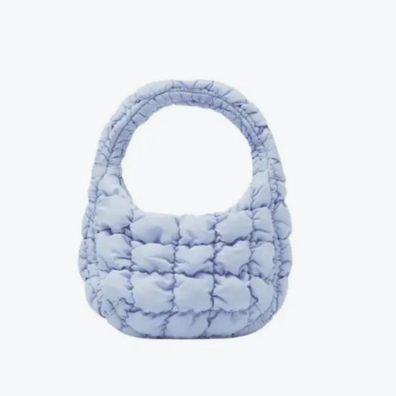 [BUNJANG] COS Quilted Micro Bag (Micro Mini Blue) / 코스 퀼티드 마이크로 백(코스 초미니 블루)