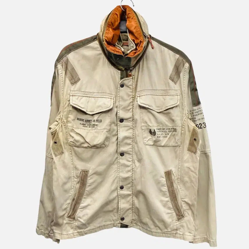 [BUNJANG] Avirex Vintage Multi-Pocket Military Jacket / Avirex 아비렉스 빈티지 멀티포켓 밀리터리 자켓 2XL