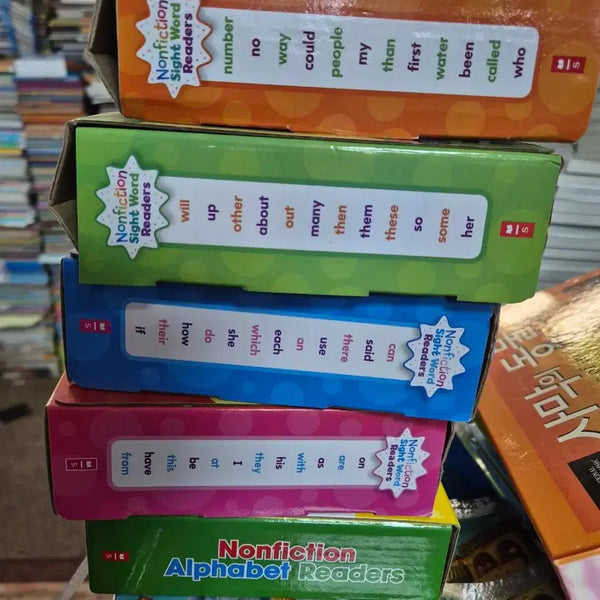 [BUNJANG] Scholastic Nonfiction Sight Word Readers 126-Book Set / Nonfiction Sight Word Readers SCHOLASTIC 126권 세트 어린이영어 중고책