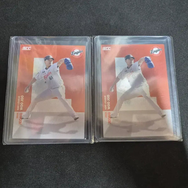 [BUNJANG] Hanwha Eagles Jung Woo-ju Alphabet Card / [SCC KBO] 한화 이글스 정우주 알파벳 장당