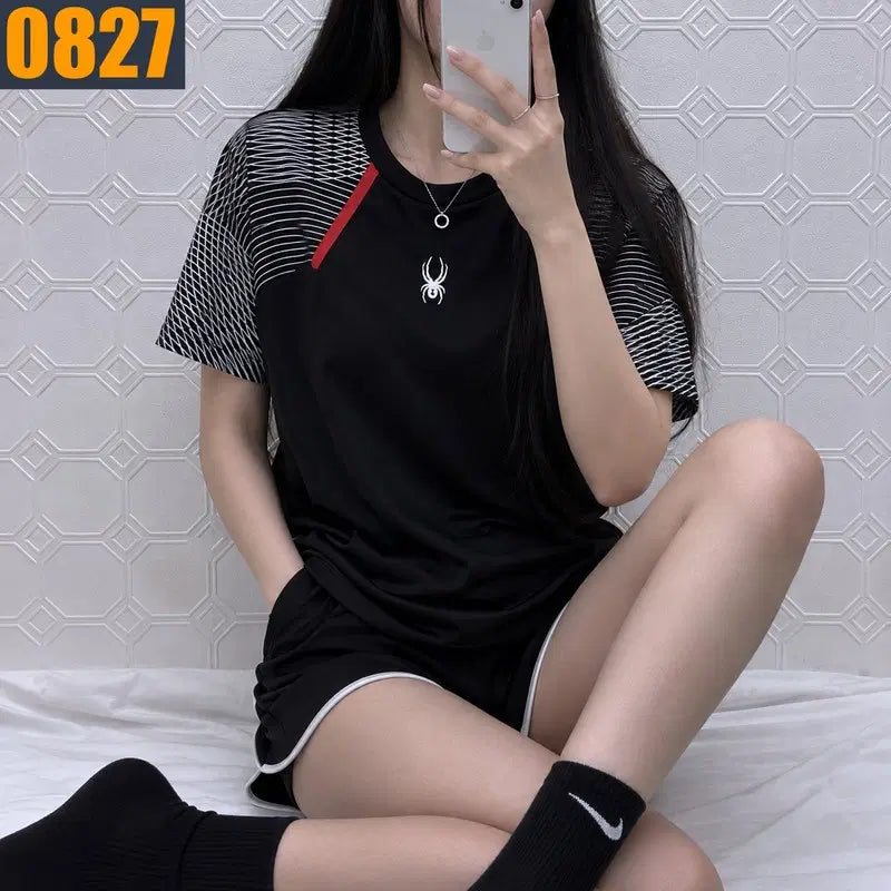 [BUNJANG] Spyder Performance Short Sleeve T-Shirt / 95 스파이더 기능성 반팔 티셔츠
