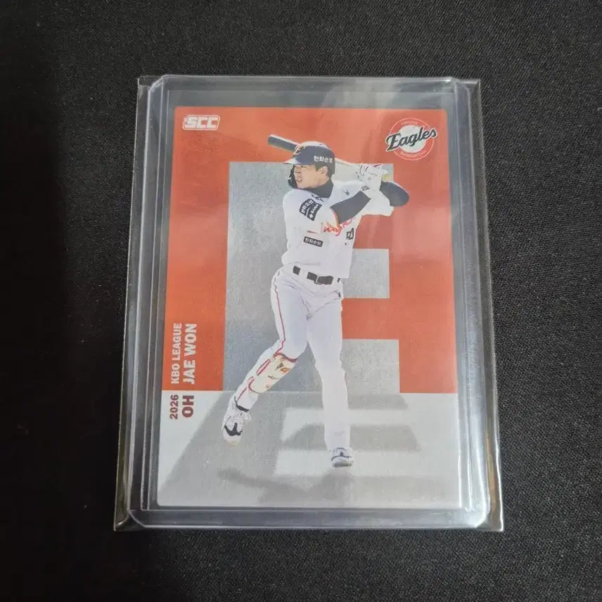 [BUNJANG] Hanwha Eagles Oh Jae-won Alphabet Card / [SCC KBO] 한화 이글스 오재원 알파벳