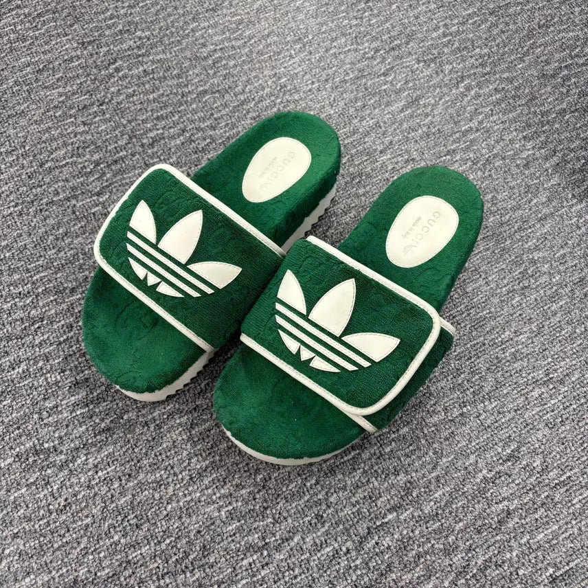 [BUNJANG] Adidas Gucci Terry Sandals Slides / 아디다스 구찌 테리 샌들 슬라이드