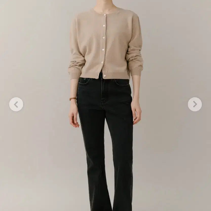 [BUNJANG] VENUET LIAe Denim Long M Black / 베뉴엣 리에 데님 m long