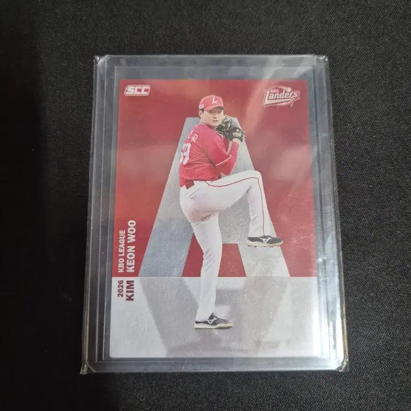 [BUNJANG] Kim Geon Woo Alphabet Card SSG Landers / [SCC KBO] SSG 랜더스 김건우 알파벳