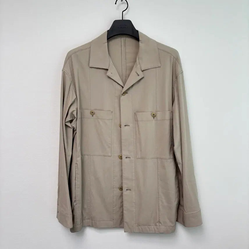 [BUNJANG] Insilence L Shirt Jacket / (L) 인사일런스 셔츠 자켓