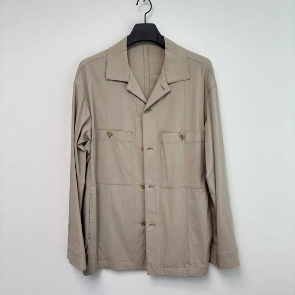 [BUNJANG] Insilence L Shirt Jacket / (L) 인사일런스 셔츠 자켓