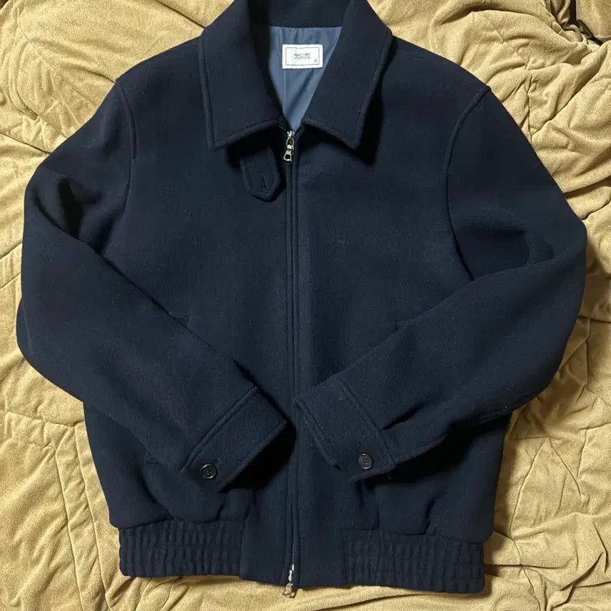 [BUNJANG] Another Office Wool Blouson Navy Size 1 / [1] 어나더오피스 울 블루종 네이비 팝니다