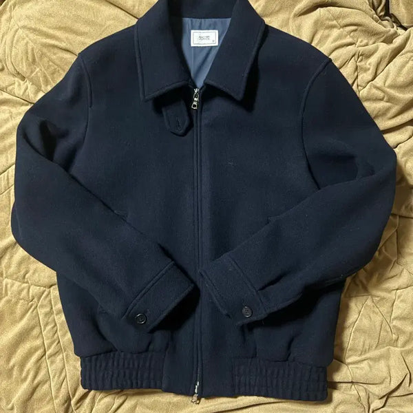 [BUNJANG] Another Office Wool Blouson Navy Size 1 / [1] 어나더오피스 울 블루종 네이비 팝니다