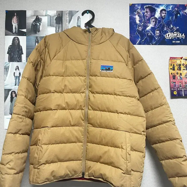 [BUNJANG] Patagonia 50th Anniversary Cotton Down Jacket Greyling Brown M / 파타고니아 50주년 코튼 다운 자켓 그레일링 브라운 M사이즈