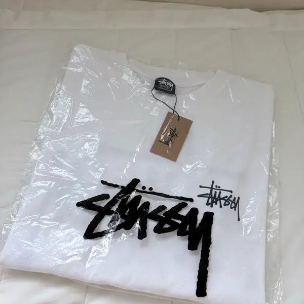 [BUNJANG] Stussy Cotton T-Shirt White / stussy반팔티