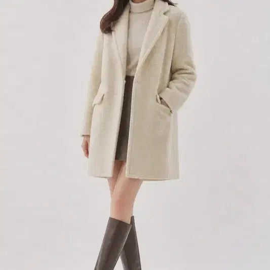 [BUNJANG] Cligie Cream Women's Coat 85-160 / 클리지 크림 여자 85-160 코트 O1804